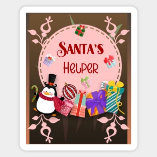 Santa's Helper Magnet